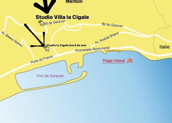 La Cigale Bord De Menton